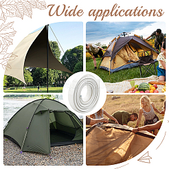 PVC Double-Sided Card Strip For Tent&nbsp;DIY-WH0587-02B