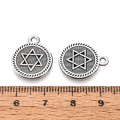Tibetan Style Alloy Pendants&nbsp;TIBE-N014-18AS