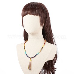 Mala Beads Necklace&nbsp;NJEW-JN03875