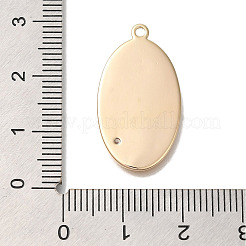 Brass Micro Pave Cubic Zirconia Pendants&nbsp;KK-U038-05G-02
