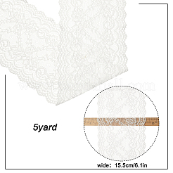 Elastic Lace Trim&nbsp;OCOR-WH0057-09A-01