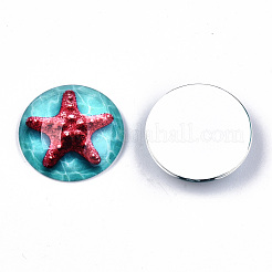 Glass Cabochons&nbsp;GGLA-S036-19A
