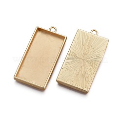 Alloy Pendant Cabochon Settings&nbsp;X-PALLOY-A13370-MG-NR