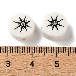 Printed Handmade Porcelain Beads&nbsp;PR-CBA3F2D-05E