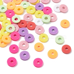 1500Pcs 10 Colors Light Colors Handmade Polymer Clay Beads&nbsp;CLAY-YW0001-37A