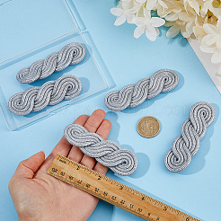 8Pcs Polyester Epaulettes&nbsp;FIND-FH0018-06B