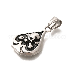 304 Stainless Steel Pendants&nbsp;STAS-Z110-40AS