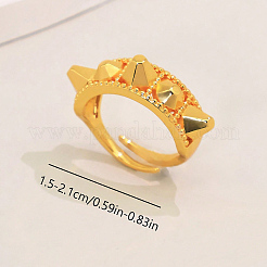 Brass Cuff Open Rings for Women&nbsp;ZU9603
