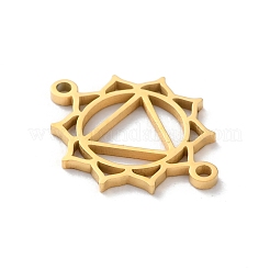 304 Stainless Steel Hollow Chakra Links&nbsp;LS-STAS-S149-05D