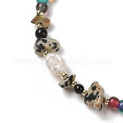 Handmade Lampwork Beaded Necklaces&nbsp;NJEW-L119-02G