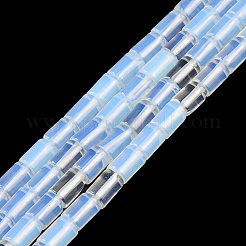 オパールビーズ連売り  コラム  7.5~8.5x5~6mm  穴：1mm  約45~46個/連  14.69~15.04インチ（37.3~38.2cm）&nbsp;G-C128-A39-01