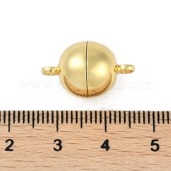 Rack Plating Brass Magnetic Clasps&nbsp;KK-Z070-20G-03
