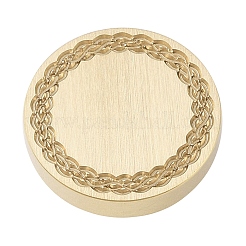 Flower Frame Brass Stamp Heads&nbsp;AJEW-M037-09G-03