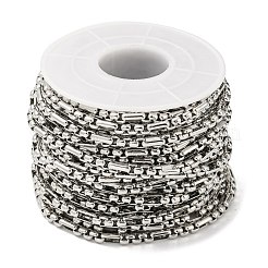 Tarnish Resistant 304 Stainless Steel Figaro Chains&nbsp;STAS-B041-12P