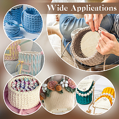 12Pcs 6 Styles Wood Basket Bottom&nbsp;DIY-NB0014-09
