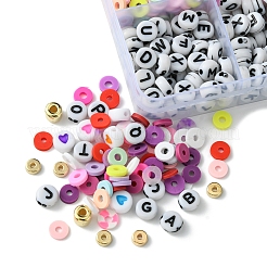 Handmade Polymer Clay Heishi Bead DIY Jewelry Kits&nbsp;DIY-FS0006-69