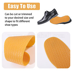 2 Pairs 2 Colors Anti Skid Rubber Shoes Bottom Heel Sole&nbsp;FIND-CA0011-05