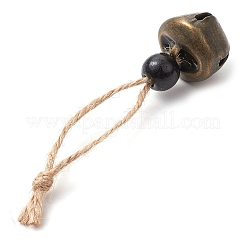 Iron Bell Pendant Decoration&nbsp;HJEW-JM02488-01