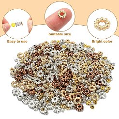 600Pcs 12 Styles CCB Plastic Bead Spacers&nbsp;CCB-YW0001-62
