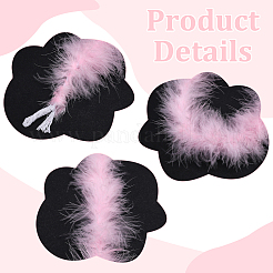 Turkey Feather Strips&nbsp;DIY-WH0504-908A