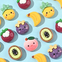 20Pcs Opaque Cartoon Resin Cabochons&nbsp;CRES-YW0001-37