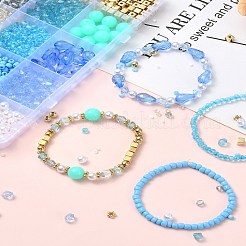 DIY Bohemian Stacked Bead Bracelets Jewelry Making Finding Kits&nbsp;DIY-YW0011-48