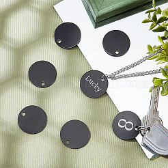 20Pcs Aluminum Blank Metal Tag&nbsp;FIND-BC0001-87