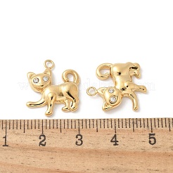 304 Stainless Steel Rhinestone Pendants&nbsp;STAS-Z122-47G