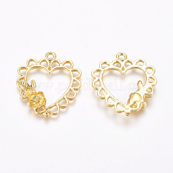 Open Back Bezel Pendants&nbsp;PALLOY-TAC0010-05G