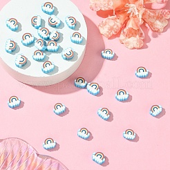 30Pcs Handmade Polymer Clay Beads&nbsp;CLAY-YW0002-26A