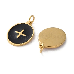 Ion Plating(IP) 304 Stainless Steel Charms&nbsp;STAS-C114-01G