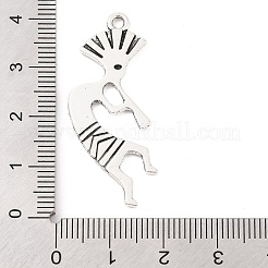 Tibetan Style Alloy Pendants&nbsp;X-TIBEP-R304-010AS-LF