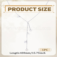 1Pc Stainless Steel Heart Bid Necklaces for Women&nbsp;NJEW-LP0003-22A