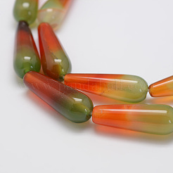 Natural Agate Bead Strands&nbsp;G-K143-B-M