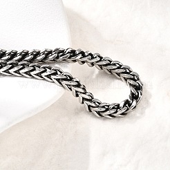 304 Stainless Steel Wheat Chain Bracelets for Men Women&nbsp;BJEW-B140-05P