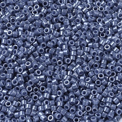 MIYUKIデリカビーズ  シリンダー  日本製シードビーズ  11/0  （db0267)不透明ブルーベリー光沢  1.3x1.6mm  穴：0.8mm  約10000個/袋  50 G /袋&nbsp;SEED-X0054-DB0267