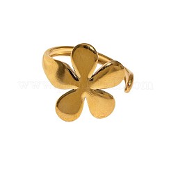 304 Stainless Steel Cuff Open Rings for Women&nbsp;FS-WG26AD2-02