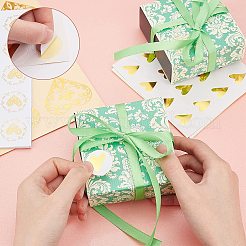 30シート3種類のスタイルの粘着ステッカー  ハート柄の丸  DIYバレンタインデー＆バースデーギフトボックスベーキングステッカー用  ミックスカラー  紙：11.6~19.5x12~14.5x0.02cm  10枚/スタイル&nbsp;DIY-GA0002-44