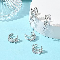 SHEGRACE Brass Cuff Earring Findings&nbsp;XGRQ3P442-652P