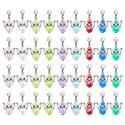 Angel Acrylic & Alloy Pendant Decorations&nbsp;HJEW-AB00682