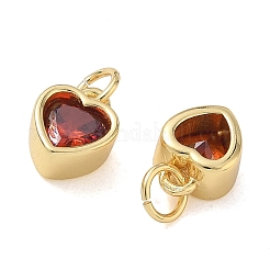 Brass Pave Cubic Zirconia Charms&nbsp;CU-CBABEB3-02G-01