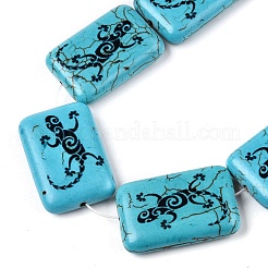 Synthetic Turquoise Beads&nbsp;UNKW-T001-17