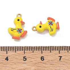 304 Stainless Steel Enamel Pendants&nbsp;STAS-Q119-06G-02