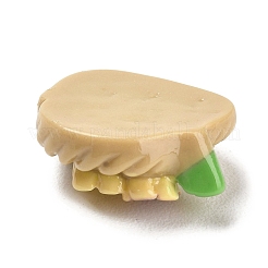 Opaque Resin Cabochons&nbsp;LS-RESI-F045-15A