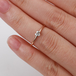 Brass Micro Pave Cubic Zirconia Finger Rings for Women&nbsp;FS-WG4BC3F-11