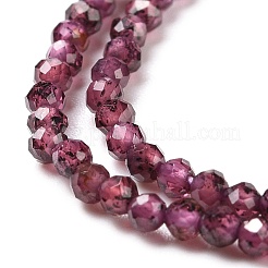 Natural Garnet Beads Strands&nbsp;X-G-O186-D01-A