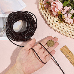 10M Round Cowhide Leather Cord&nbsp;WL-CL0001-32B-02
