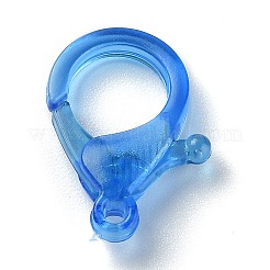 Transparent Plastic Lobster CLaw Clasps&nbsp;KY-H005-A09