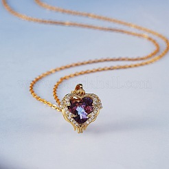 4Pcs Brass Rhinestone Pendants&nbsp;KK-SZ0005-34