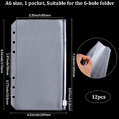 12Pcs PVC Binder Pages&nbsp;FIND-SP0003-97C
